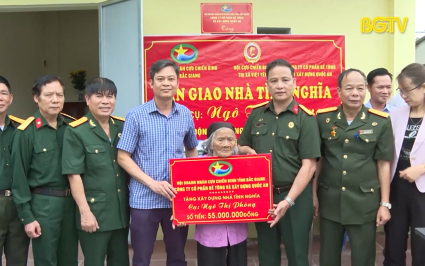 Hội doanh nhân Cựu chiến binh tỉnh hỗ trợ xây 8 nhà tình nghĩa