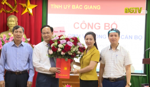 Hội nghị công bố các quyết định điều động cán bộ