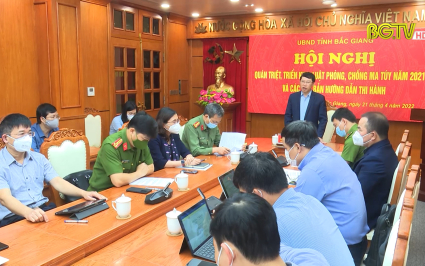 Hội nghị quán triệt, triển khai luật phòng, chống ma tuý năm 2021