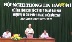 Hội nghị thông tin báo chí tình hình KT-XH 6 tháng đầu năm 2020