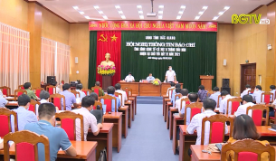 Hội nghị thông tin báo chí tình hình KT-XH tháng 9 năm 2021
