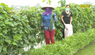 Hội viên nông dân hướng về miền Nam ruột thịt