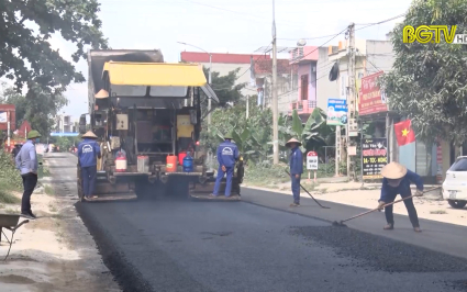 Hơn 11 tỷ đồng sửa chữa, nâng cấp quốc lộ 31 đoạn qua xã Vĩnh An, Sơn Động