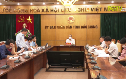 Họp BTC Giải thưởng báo chí về KH&CN tỉnh Bắc Giang