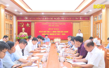 Thông tin về kỳ họp thứ 11 HĐND tỉnh khoá XIX