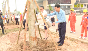 Hưởng ứng chương trình trồng 1 tỷ cây xanh "vì một Việt Nam xanh"