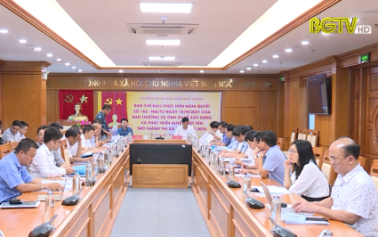 Huyện Việt Yên hoàn thành 4/5 tiêu chuẩn của thị xã