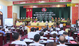 Khai mạc Đại hội Đảng bộ huyện Sơn Động lần thứ XXVI