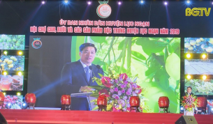 Khai mạc Hội chợ Cam, Bưởi và sản phẩm đặc trưng huyện Lục Ngạn