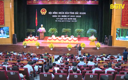 Khai mạc Kỳ họp thứ mười tám, HĐND tỉnh khóa XIX