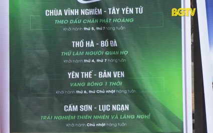 Khai trương tuyến du lịch Hà Nội - Bắc Giang