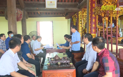 Khảo sát công tác bảo quản, tu bổ, phục hồi các di tích