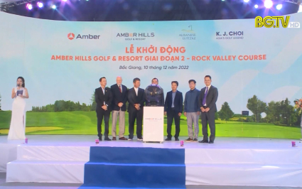 Khởi động dự án Amber Hills Golf & Resort giai đoạn 2 - Rock Valley Course