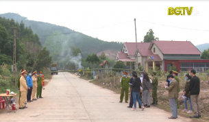 Không cho các phương tiện và người dân đi từ vùng dịch vào Bắc Giang
