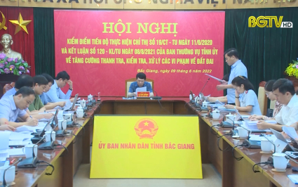 Kiểm điểm tiến độ thực hiện Chỉ thị 19