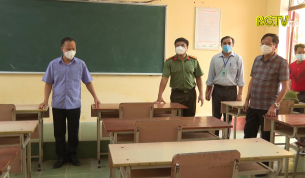 Kiểm tra công tác chuẩn bị thi tốt nghiệp THPT tại Lục Ngạn