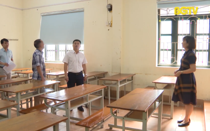 Kiểm tra công tác tổ chức kỳ thi tuyển sinh vào lớp 10 THPT