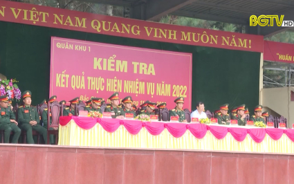 Kiểm tra kết quả thực hiện nhiệm vụ quân sự, quốc phòng năm 2022