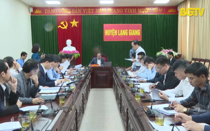 Kiểm tra thực hiện Kết luận 123 tại huyện Lạng Giang, Lục Nam