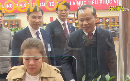 Kiểm tra thực thi công vụ đầu năm tại Trung tâm phục vụ hành chính công