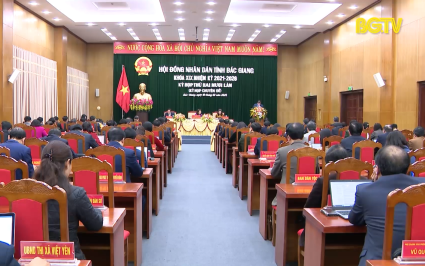 Kỳ họp thứ 25 HĐND tỉnh thông qua 10 Nghị quyết quan trọng