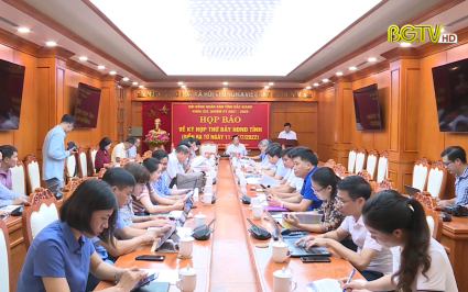 Kỳ họp thứ 7 HĐND tỉnh khoá XIX diễn ra trong 2 ngày 11 và 12/7