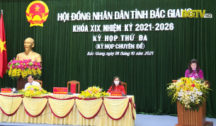 Kỳ họp thứ ba, HĐND tỉnh khoá XIX