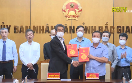Ký kết biên bản ghi nhớ chuyển giao công nghệ trồng trọt và bảo quản rau, quả