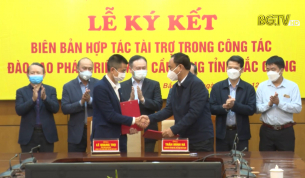 Ký kết thoả thuận tài trợ đào tạo phát triển môn Cầu lông
