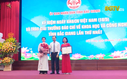 Kỷ niệm ngày KHCN và trao giải Báo chí về KHCN lần thứ nhất 