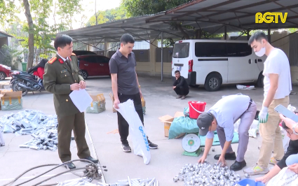 Làm rõ đường dây sản xuất, mua bán vận chuyển linh kiện súng
