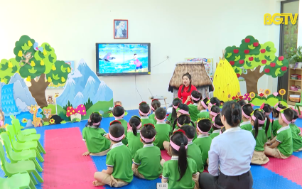 Lan tỏa tinh thần đổi mới, sáng tạo trong giáo dục mầm non