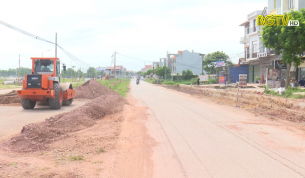Lạng Giang: Đẩy nhanh tiến độ thi công đường tỉnh 292