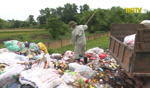 Lạng Giang quan tâm xử lý rác thải