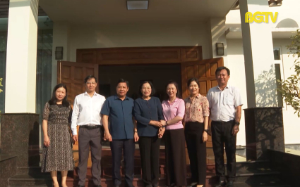 Lãnh đạo tỉnh Bắc Giang thăm và chúc Tết nguyên lãnh đạo tỉnh Tây Ninh