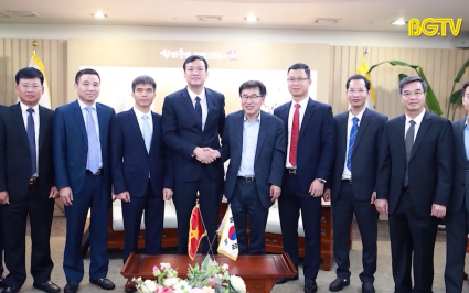 Lãnh đạo tỉnh Bắc Giang thăm và làm việc tại Hàn Quốc 
