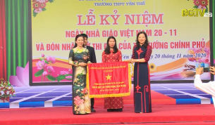Lãnh đạo Tỉnh ủy, UBND tỉnh chúc mừng ngày Nhà giáo Việt Nam tại các địa phương