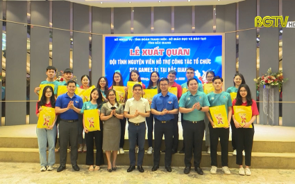 Lễ xuất quân đội tình nguyện viên hỗ trợ công tác tổ chức Sea Games