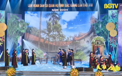 Liên hoan Dân ca Quan họ tỉnh Bắc Giang lần thứ VIII  