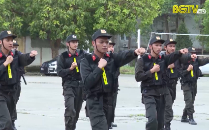 Lực lượng cảnh sát nhân dân "Vì nước, vì dân, quên thân phục vụ"