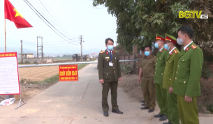 Lực lượng Công an nơi tuyến đầu phòng chống dịch Covid-19
