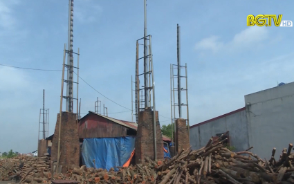 Lục Nam: Cơ sở sản xuất than hoa tại xã Tam Dị tiếp tục gây ô nhiễm môi trường