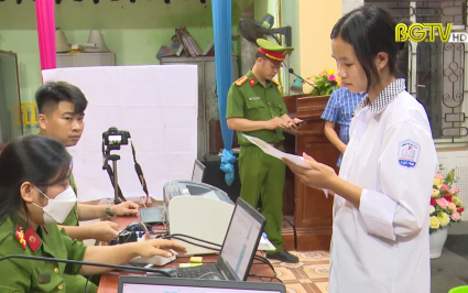 Lục Nam đạt mục tiêu "kép" trong Chiến dịch cấp Căn cước công dân