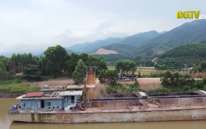 Lục Nam: Mất an ninh trật tự tại bến thuỷ nội địa