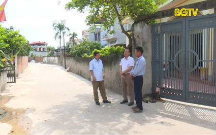 Lục Nam: Người dân hiến hơn 31 nghìn m2 đất xây dựng nông thôn mới