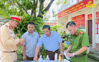 Lục Nam: Phát huy hiệu quả của tổ bảo vệ an ninh trật tự trong đảm bảo an toàn giao thông