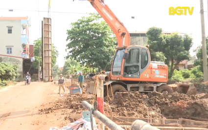 Lục Ngạn bảo đảm tiến độ các dự án Nghị quyết 233