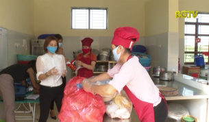 Lục Ngạn đảm bảo vệ sinh ATTP tại các bếp ăn bán trú