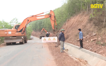 Lục Ngạn đẩy nhanh tiến độ các dự án giao thông trọng điểm 
