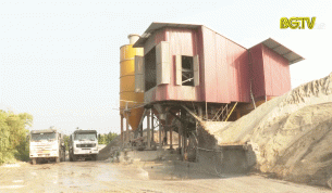 Lục Ngạn kiên quyết xử lý các trạm trộn bê tông trái phép